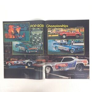Vintage 1972 Pop Rod Championships Print Ad Snake Mongoose Drag Race Advertising